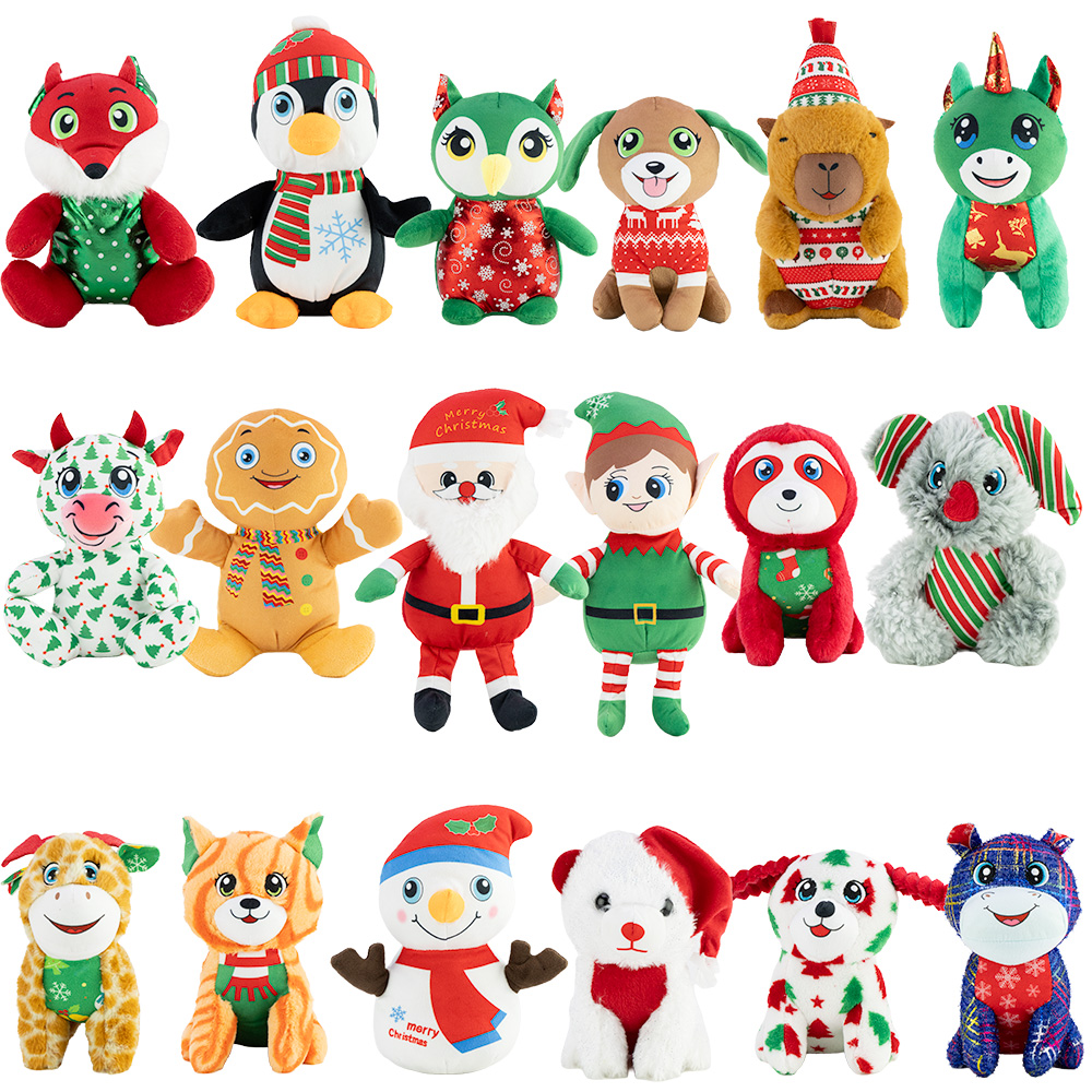 Small Generic 8in-9in Christmas Plush Kit (108 pcs)