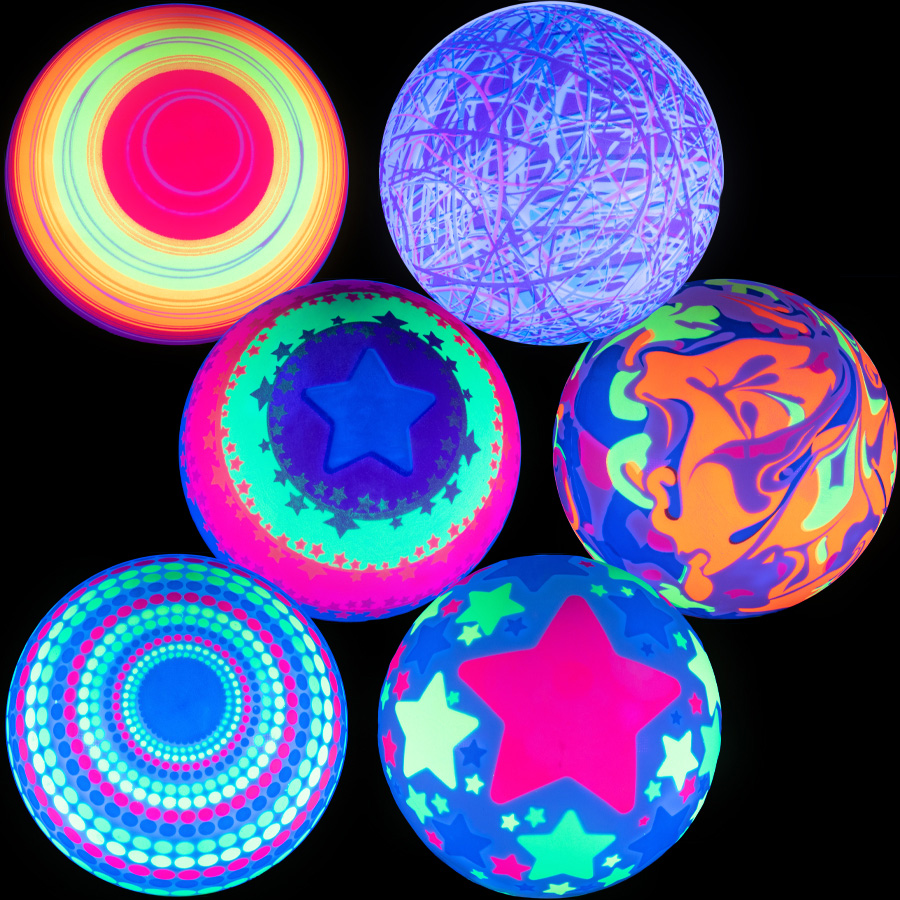 Inflatable 6in Neon Ball Assortment (100pcs)