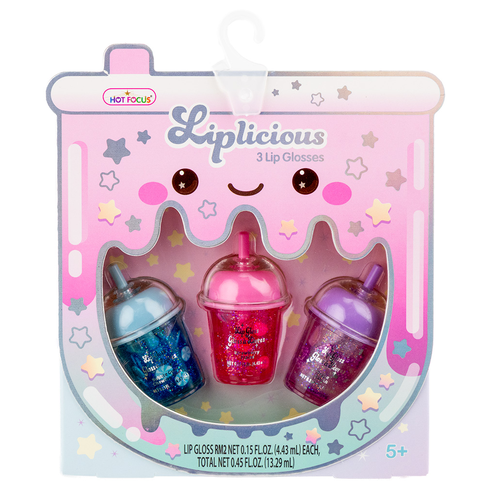 Liplicious Lip Glosses 3pk