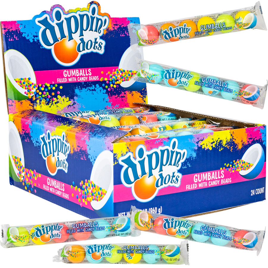 Dippin' Dots® Filled Gumballs Display Box (24pcs)