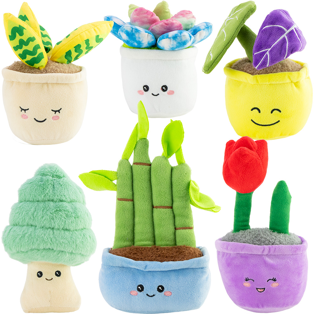 Plant Plush V3 6in-8in Asst