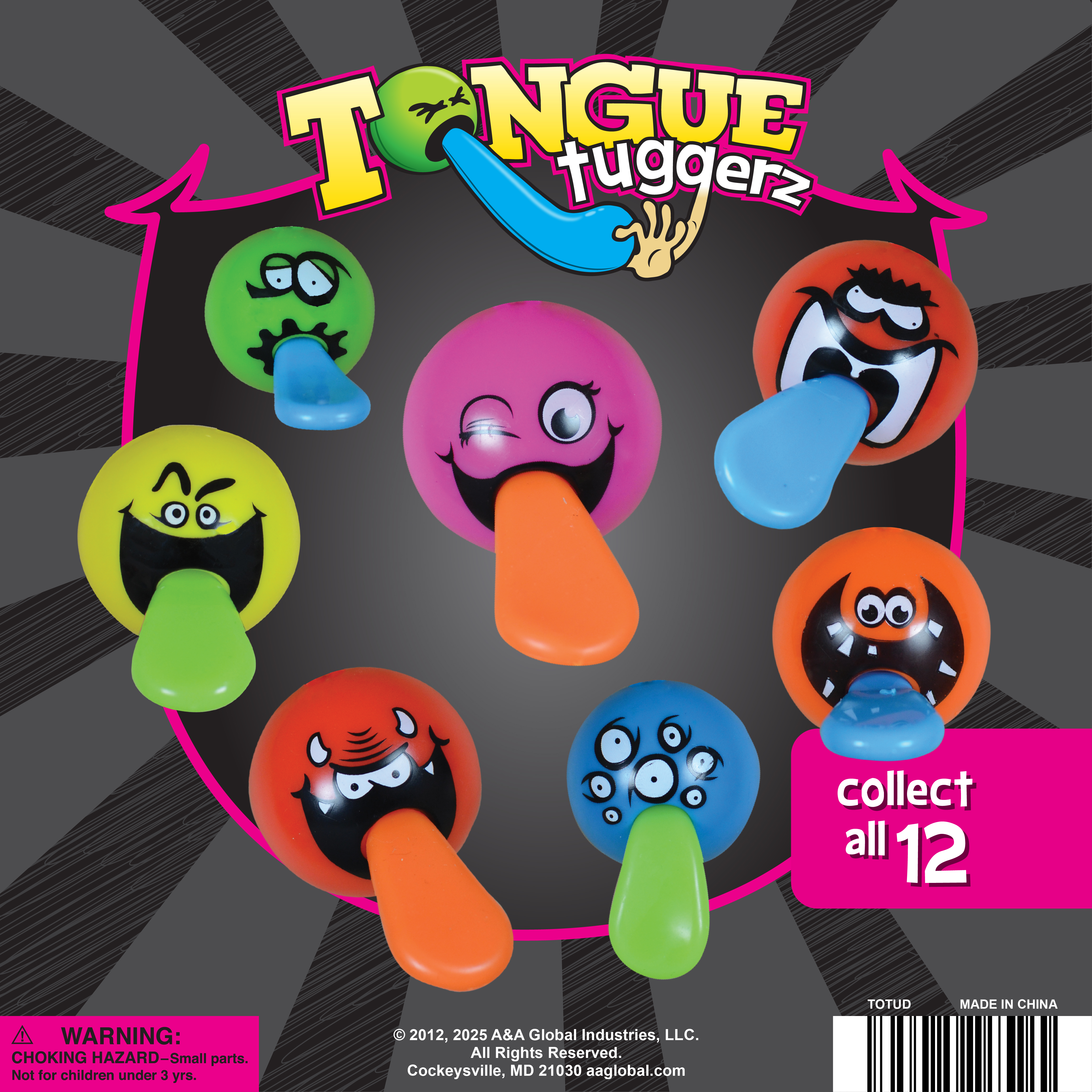 Tongue Tuggers Displays  Card