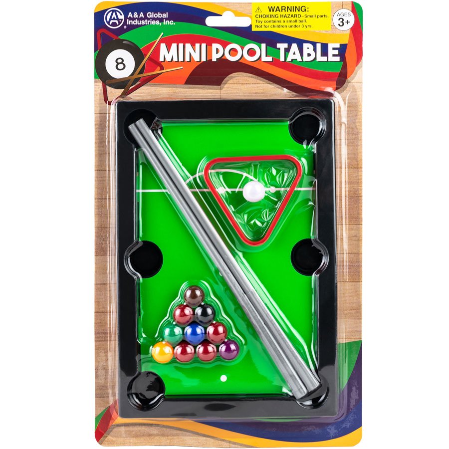 Mini Pool Table 9in