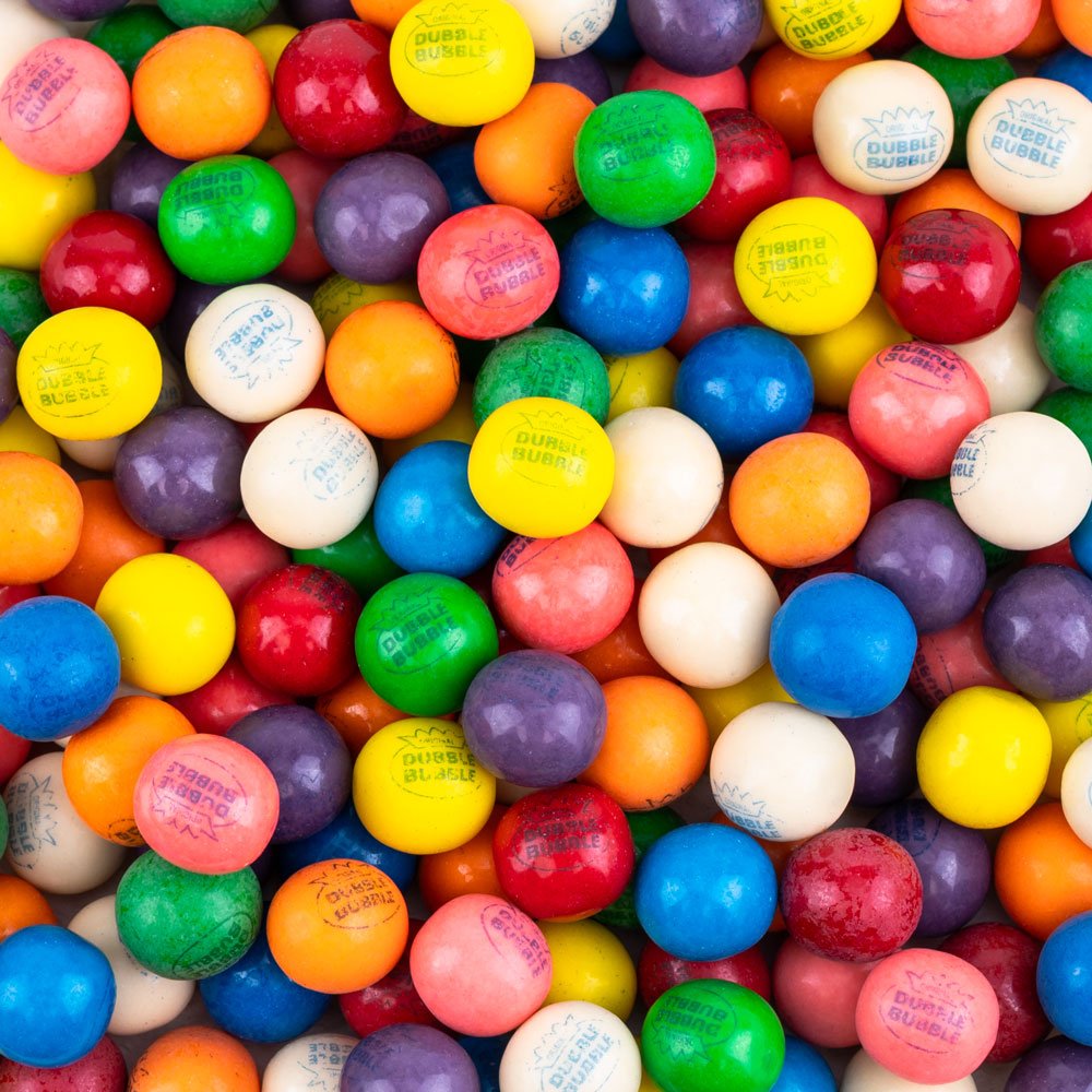 1900 Count Assorted Fruit Gumballs