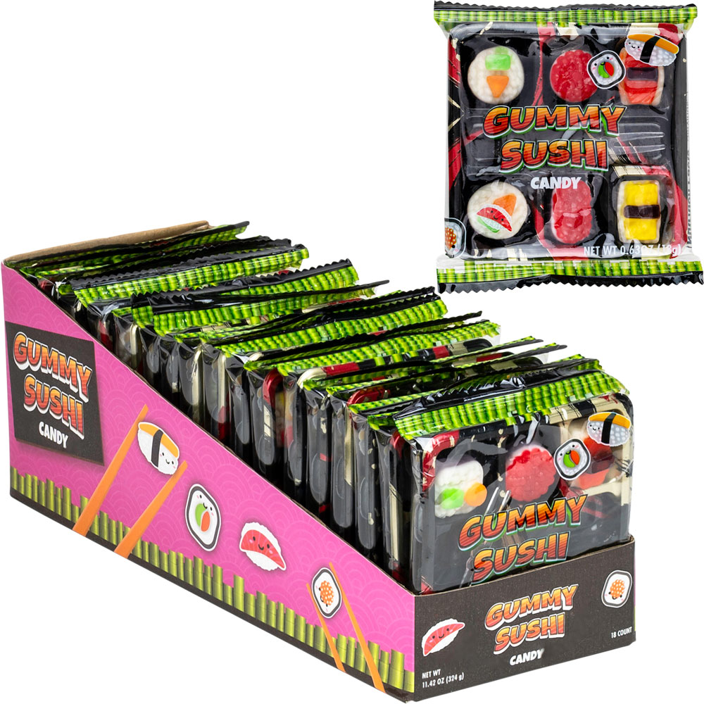 Gummy Sushi Candy (18pcs)