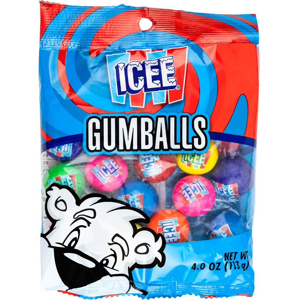 ICEE® Logo Gumballs 4oz bag (12pcs)