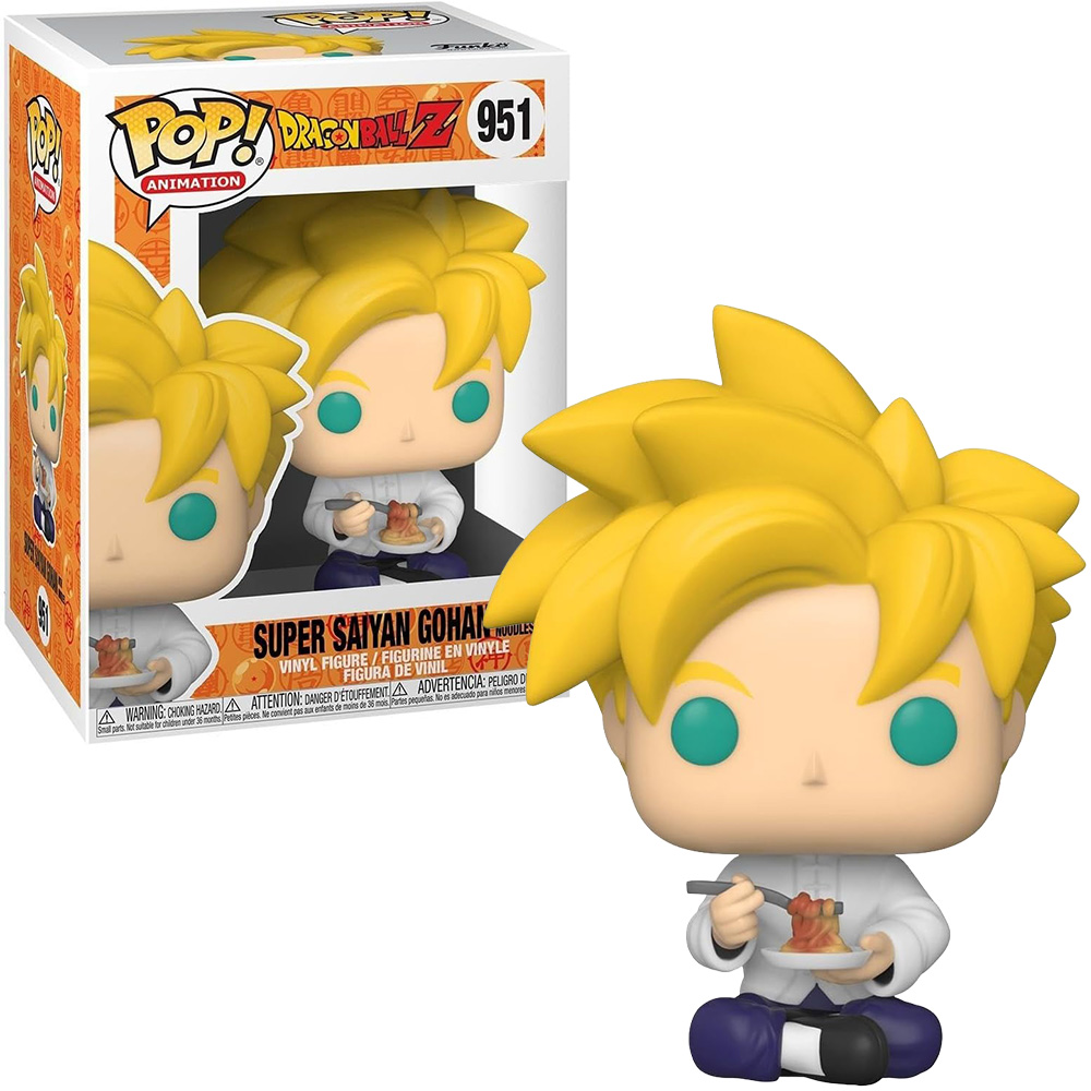 DragonBall Z Super Saiyan Gohan with Noodles POP! Vinyl Figure