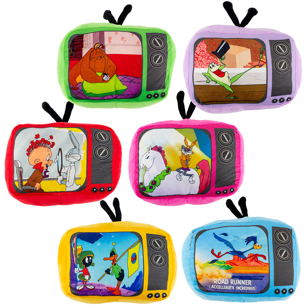 Looney Tunes™ Retro TV Plush 8in Asst