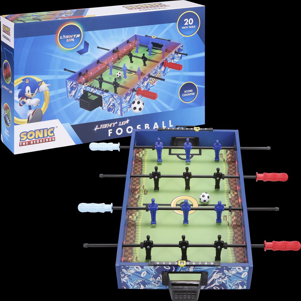 Sonic The Hedgehog™ LED Tabletop Foosball Game