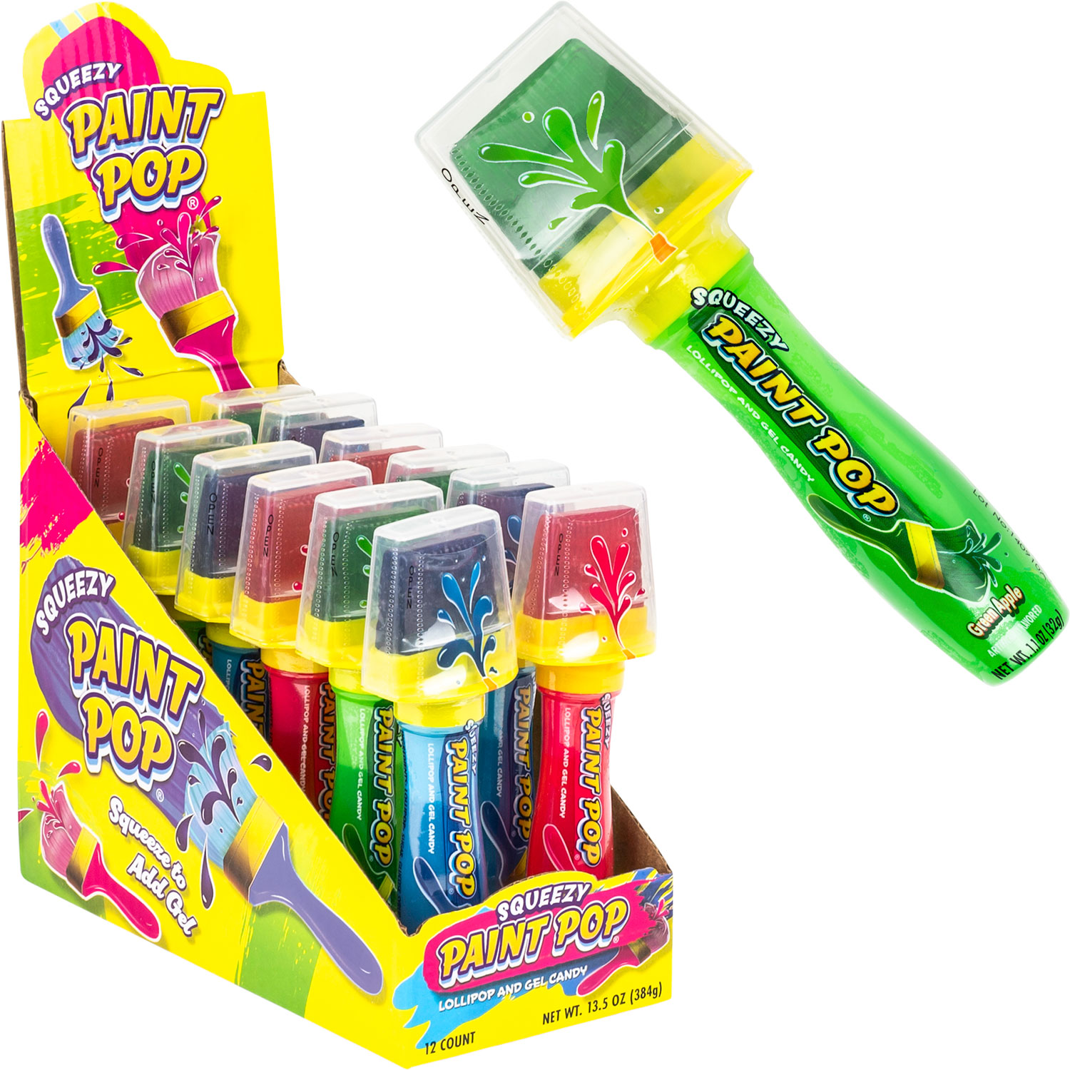 Squeezy Paint Pop (12pcs)