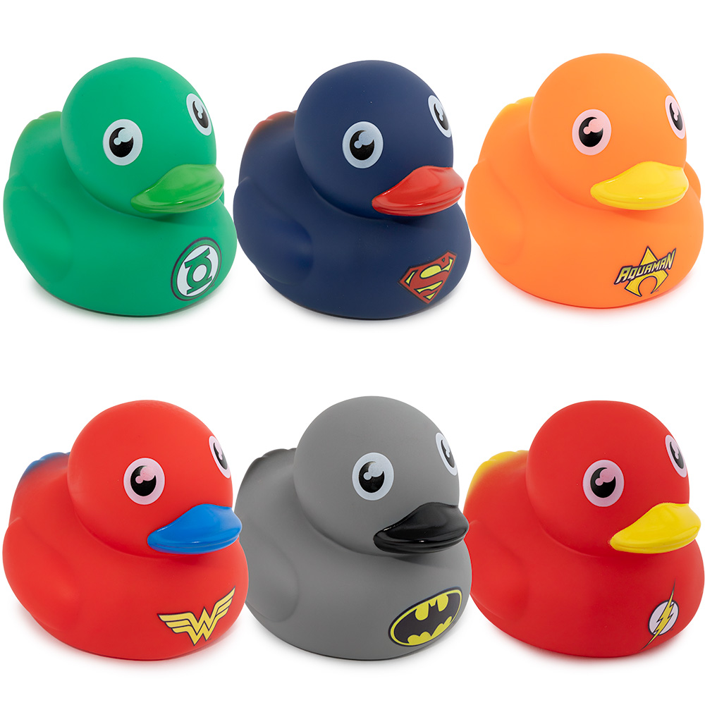 Justice League™ 6in Rubber Ducks (12pcs)