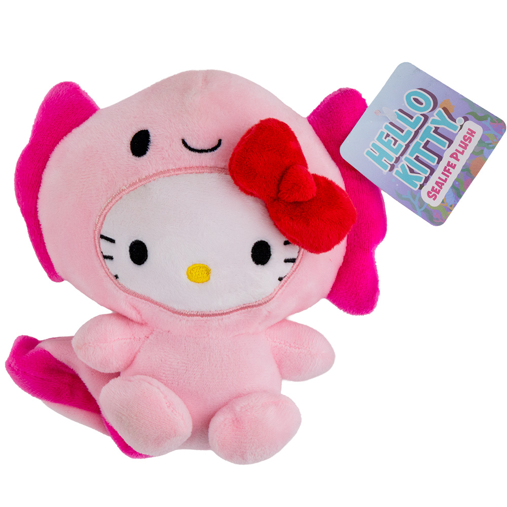 Hello Kitty Axolotl Plush 6in