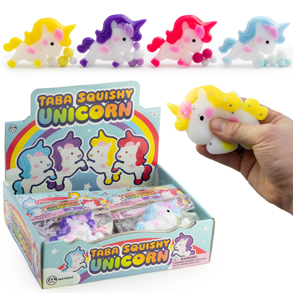 TABA Squishy Unicorn 4.25in (12pcs)