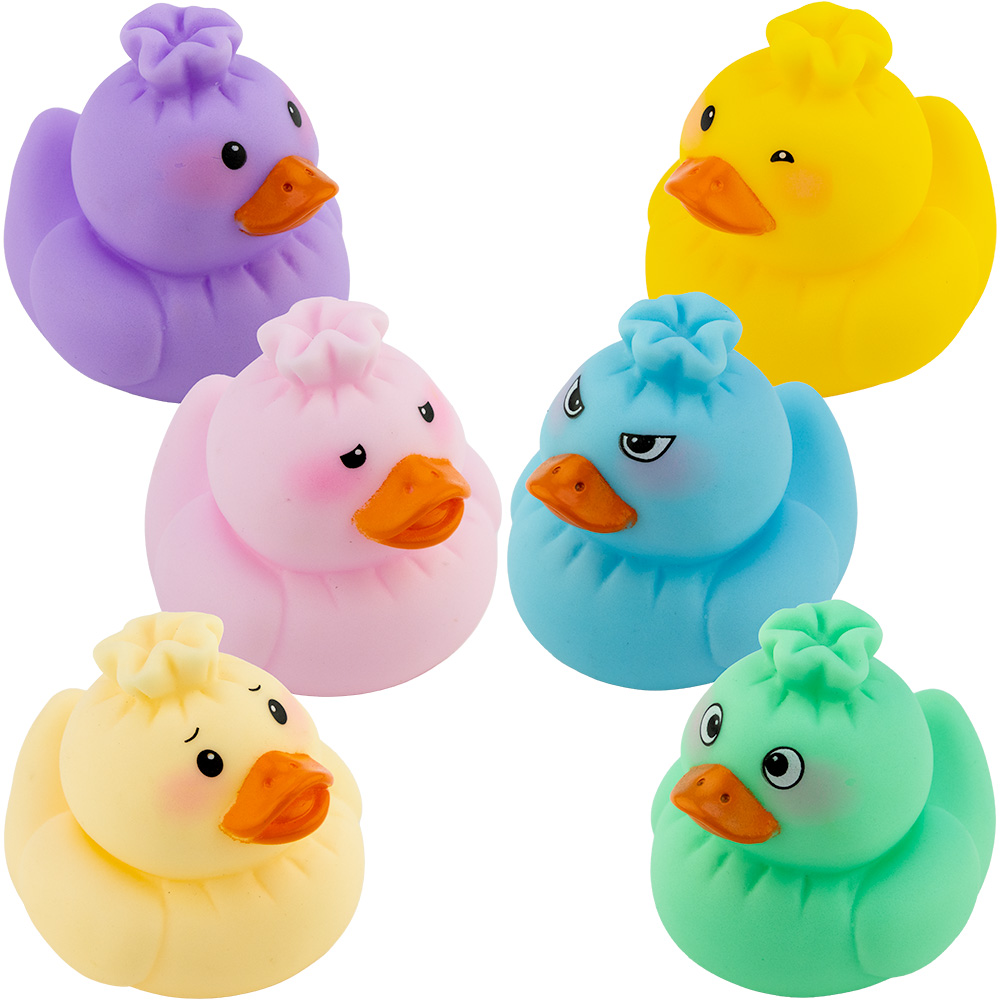 Rubber Dumpling Ducks - 2in (50pcs)