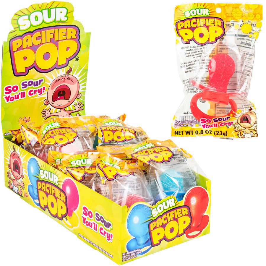 Sour Pacifier Pop (12pcs)