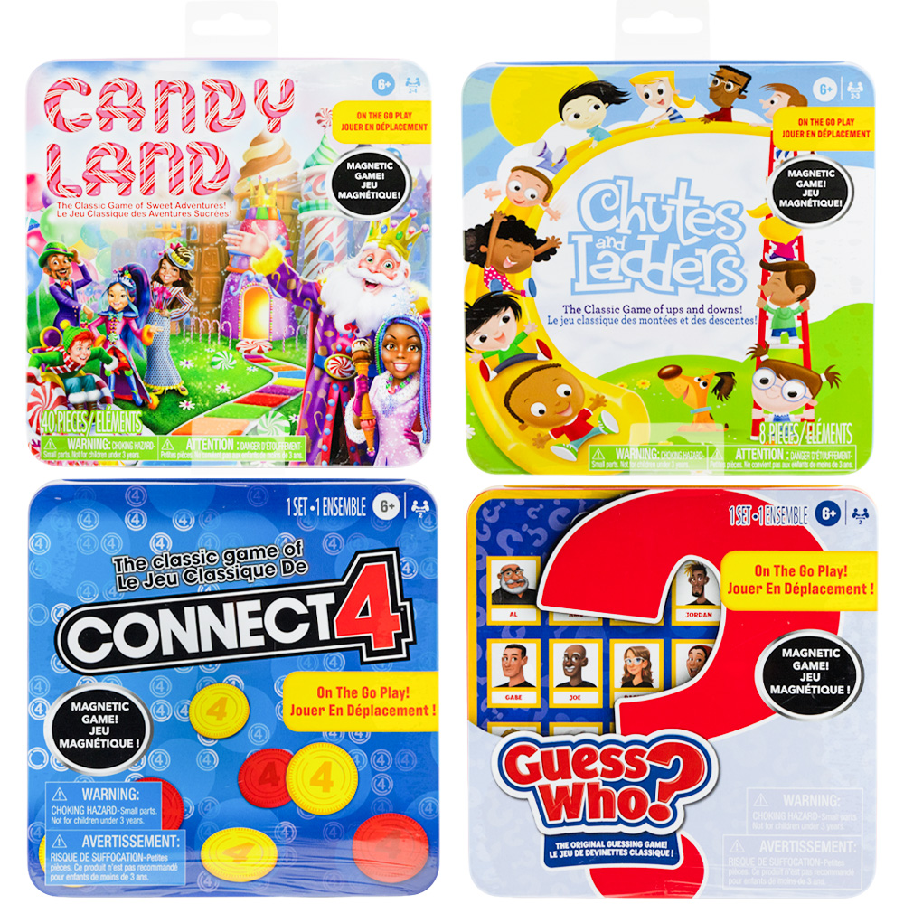 Licensed Magnetic Go Games Ast (6pcs)