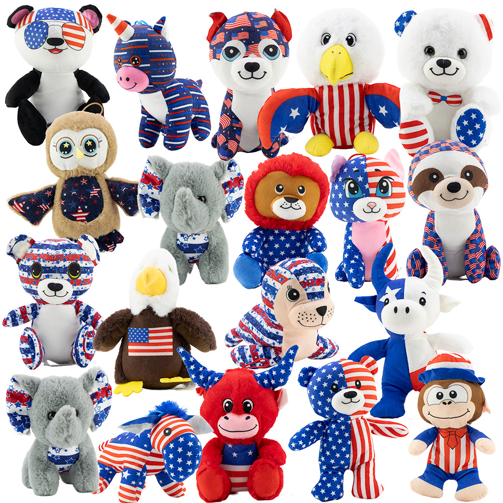 Small Patriotic Plush Kit (108pcs)