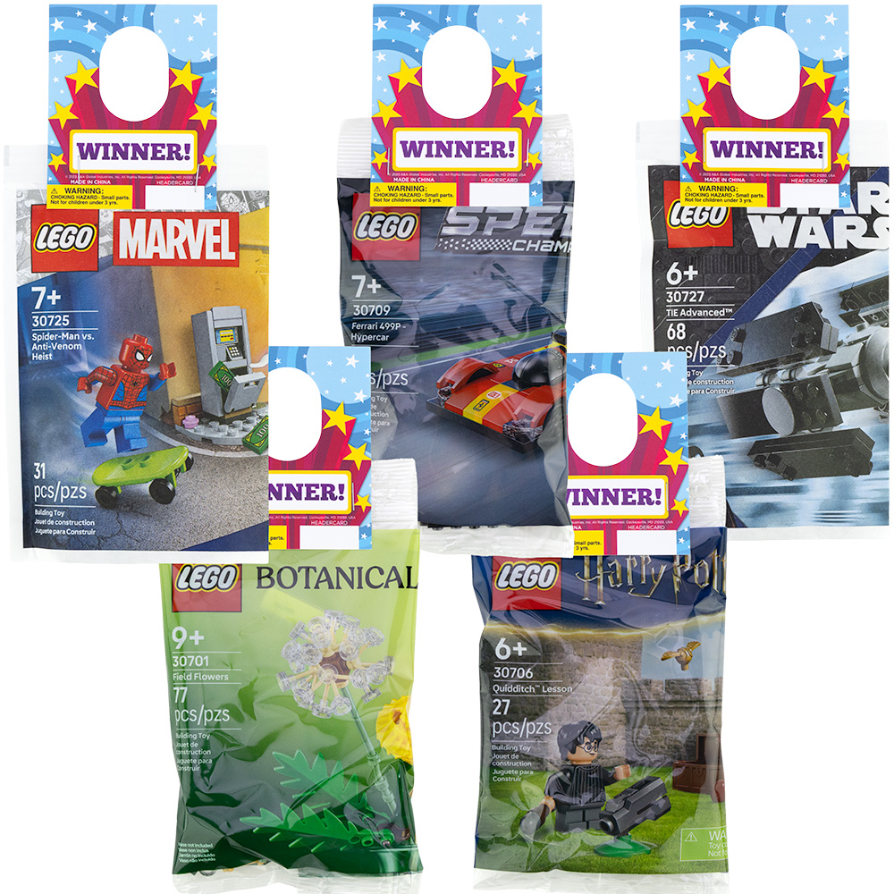 Hanging LEGO® Mini Builds $5.75avg Kit (15pcs)