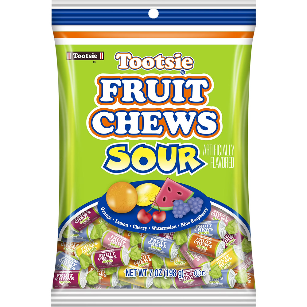 Tootsie® Fruit Chews Sour (8ct)
