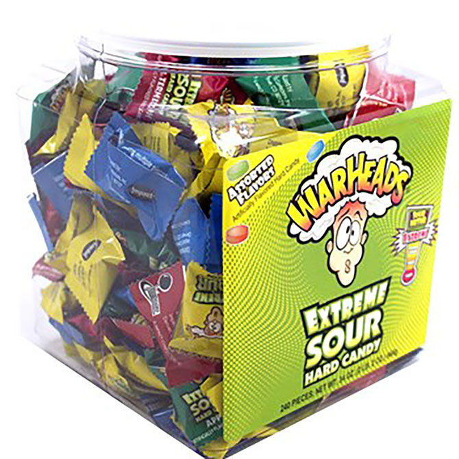 Warheads® Tub 12oz Tub (240pcs)