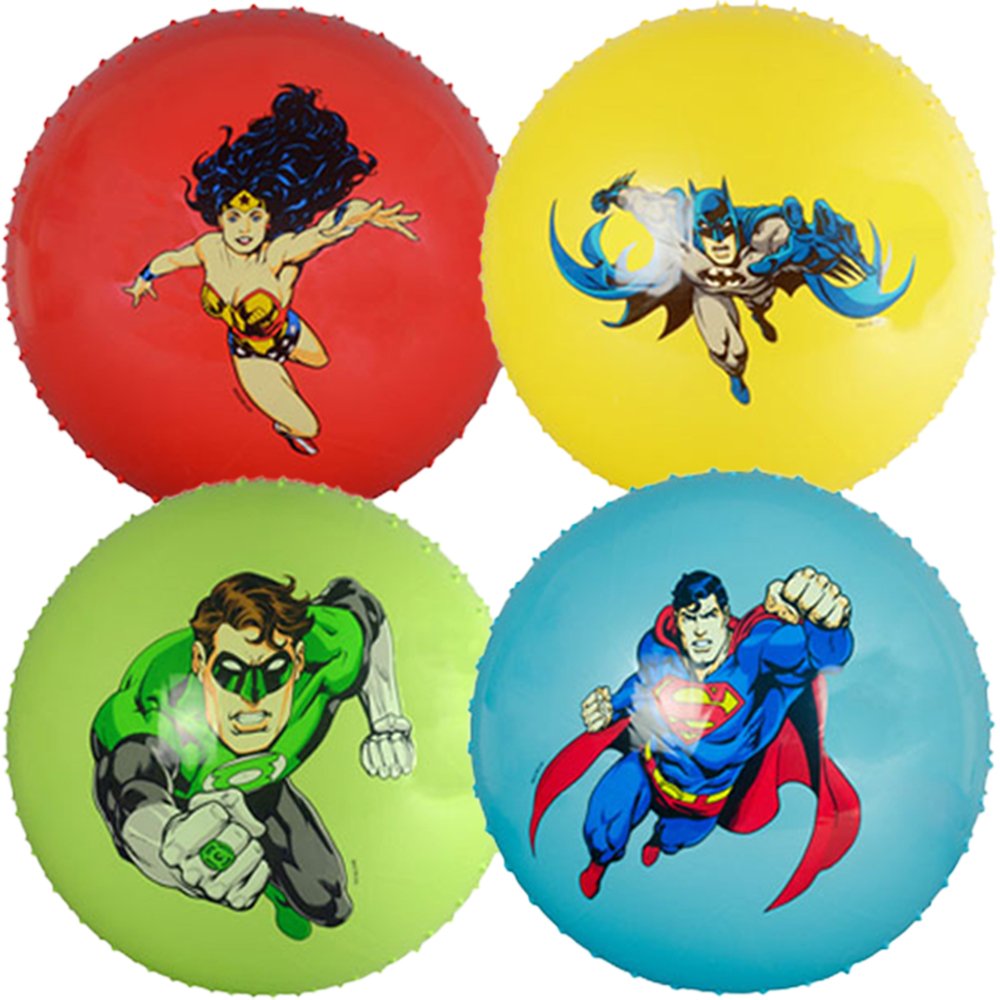 DC Comics™ Inflatable 18in Knobby Balls (48pcs)