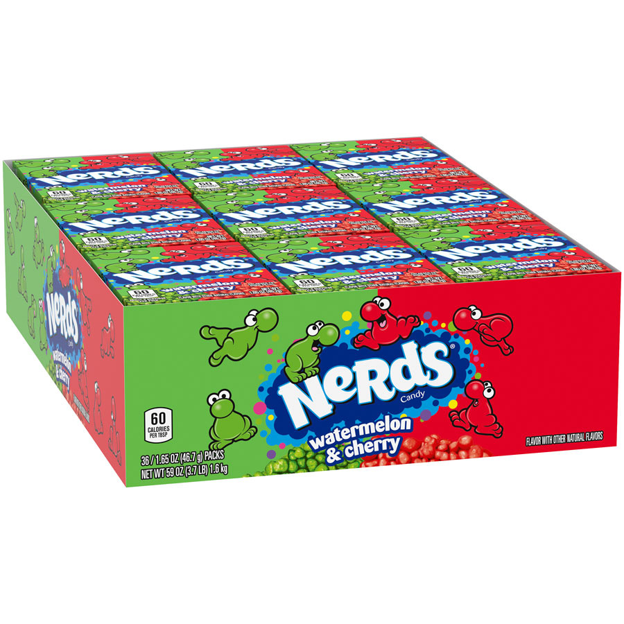 Nerds™ Watermelon and Cherry 1.65oz Display Box (36pcs)