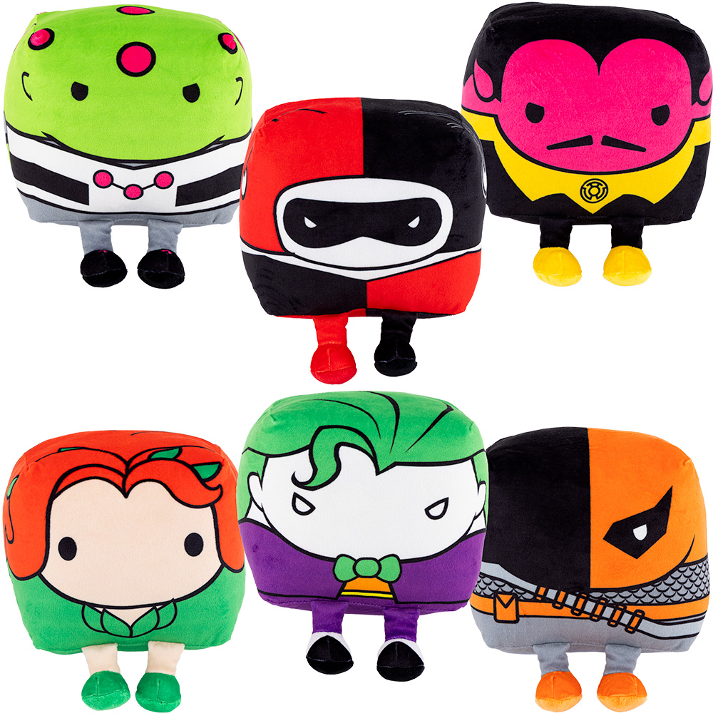 DC Comics™ Cubeez Villains Plush 6in Asst (6pcs)