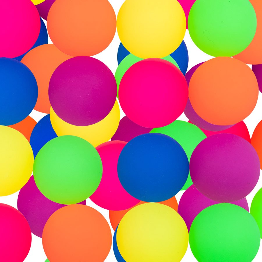 45mm (1.75in)  Hi-Bounce Frosty Ball Mix (50 pcs)