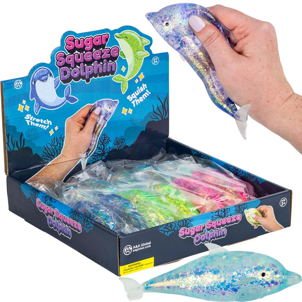 Sugar Squeeze Dolphin 5.5in (12pcs)