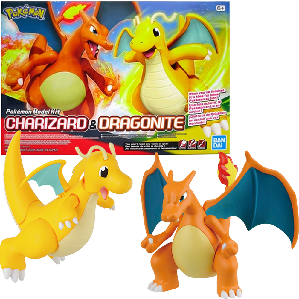 Pokemon Model Kit: Charizard and Dragonite