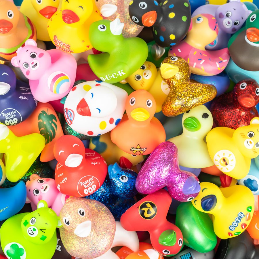 Rubber Duck 20% Lic 2in Asst $.33avg (500pcs)