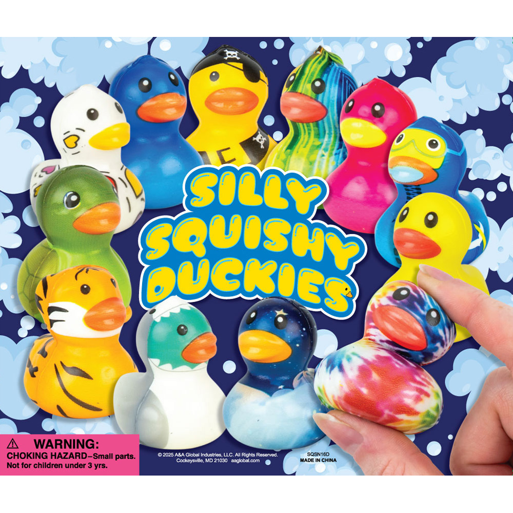 Squishy Ducks Display Card