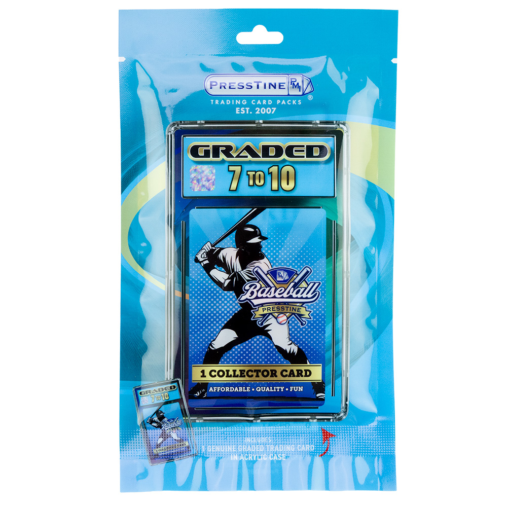 Pressti Exclusive Graded Slab Card Pack (Baseball)