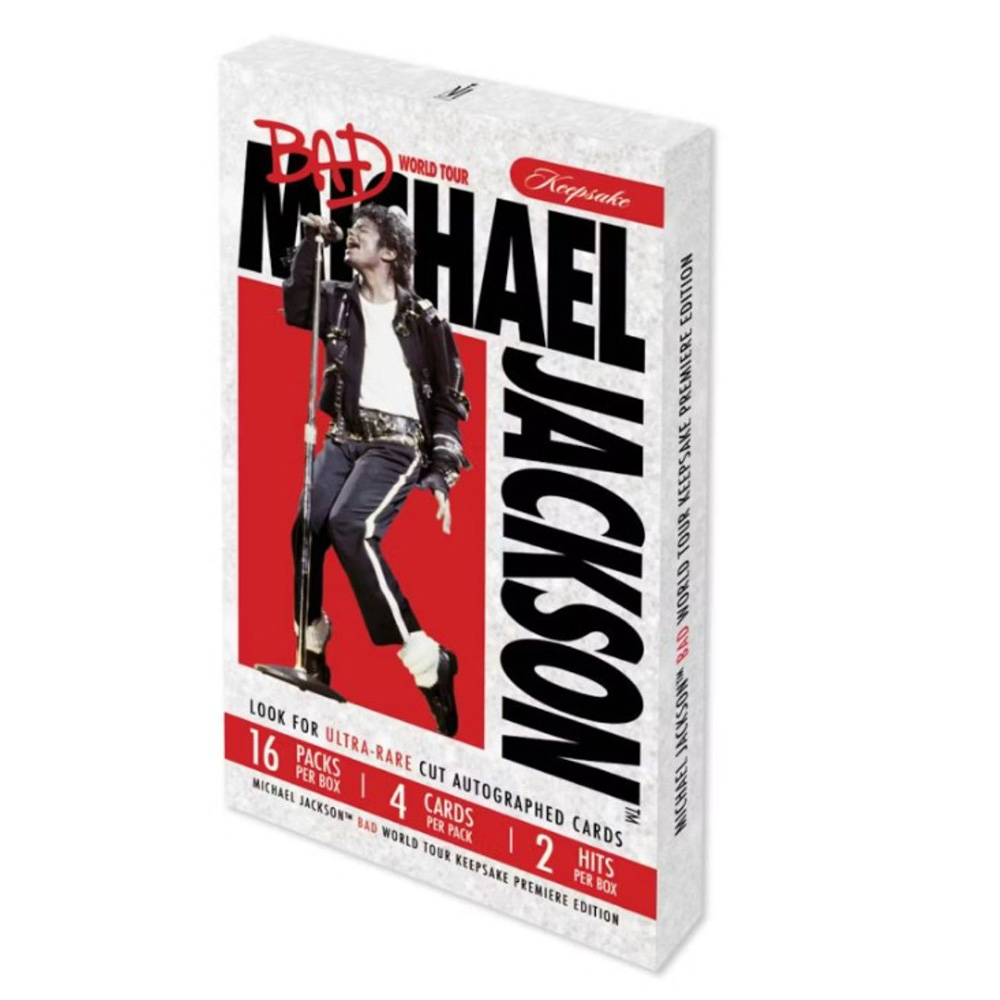 Michael Jackson Bad World Tour Premiere Edition Hobby Trading Cards (16pcs)