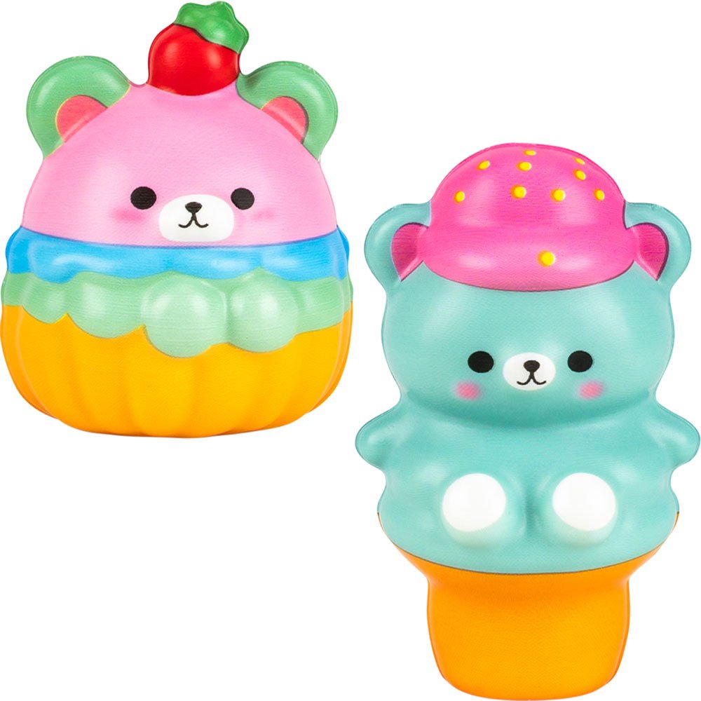 Squishy Bagged Snack Animals 4in Asst (12pcs)