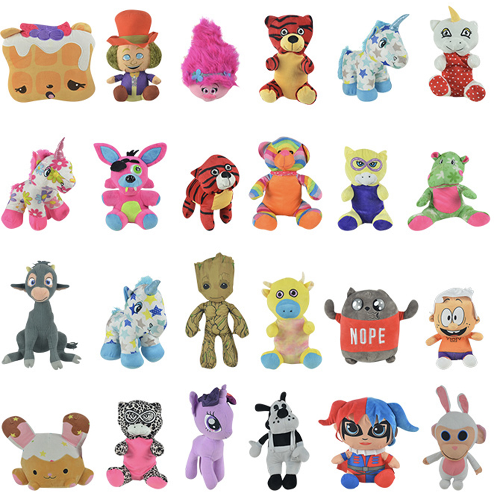 Jumbo 50% Licensed Plush Kit (36pcs)