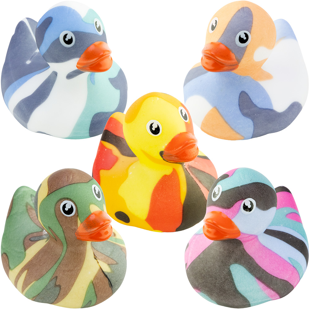 Camouflage Color Ducks 2in (50pcs)