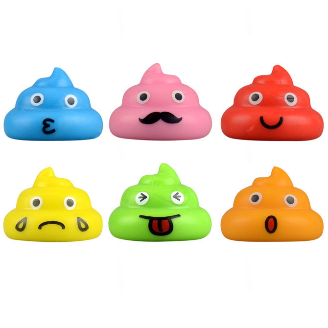 Poop-sters Figurines in 2in Capsules (250pcs)