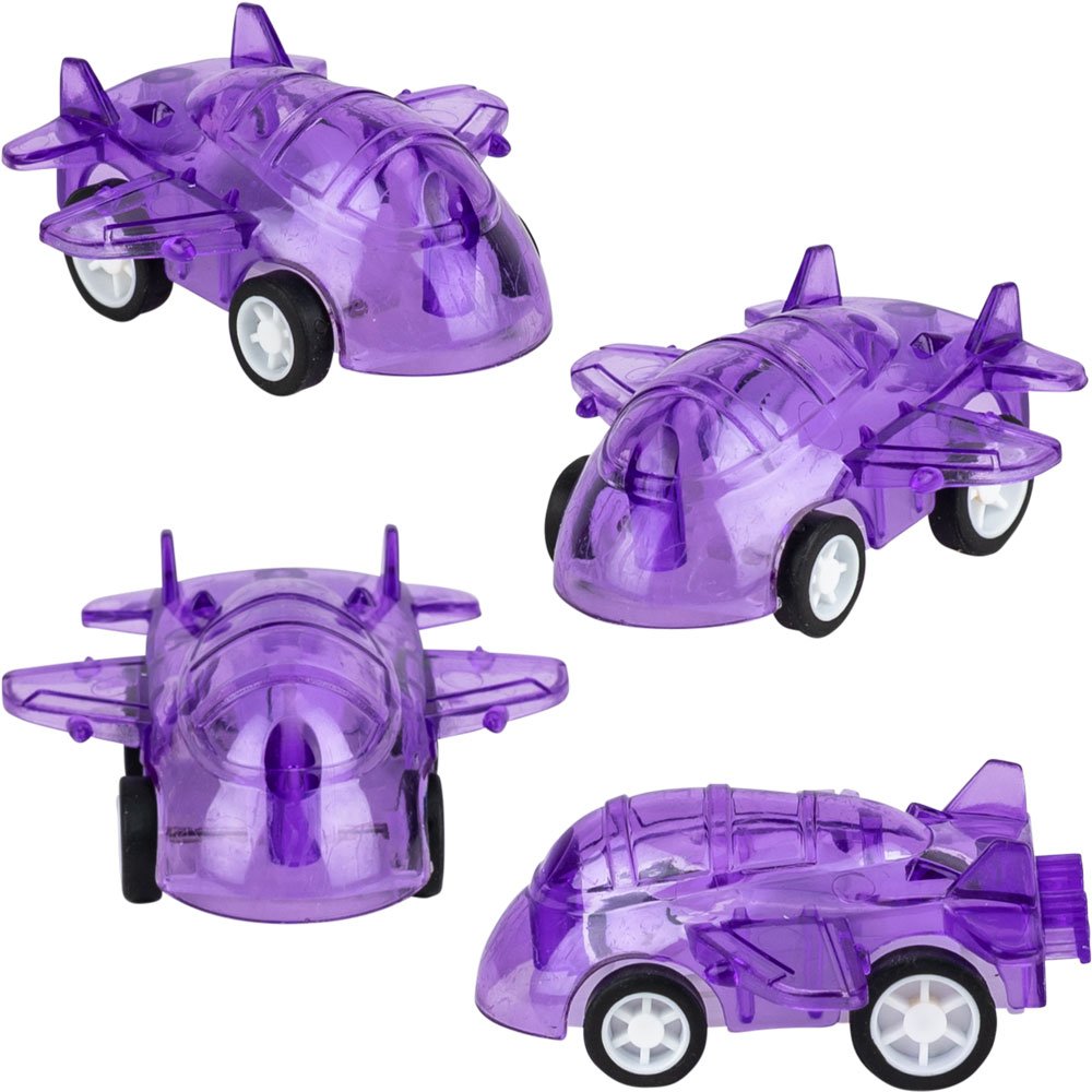 Pullback Airplane 2.5in Asst (24pcs)