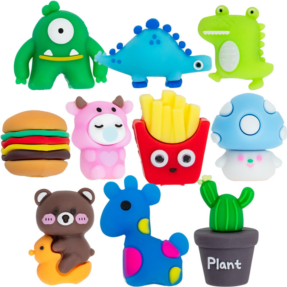 Bitty Buddy Pencil Toppers in 2in Capsules (250pcs)