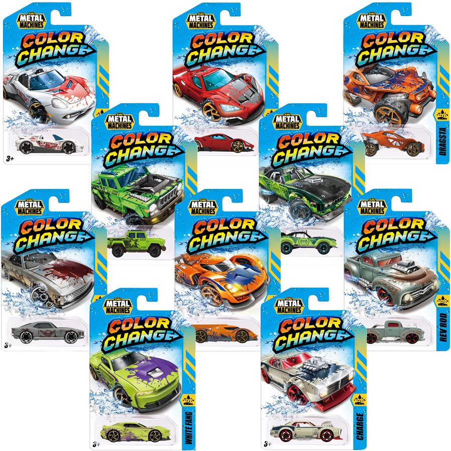 ZURU™ Metal Machines Color Change Car 1:64 Asst. (24 pcs)