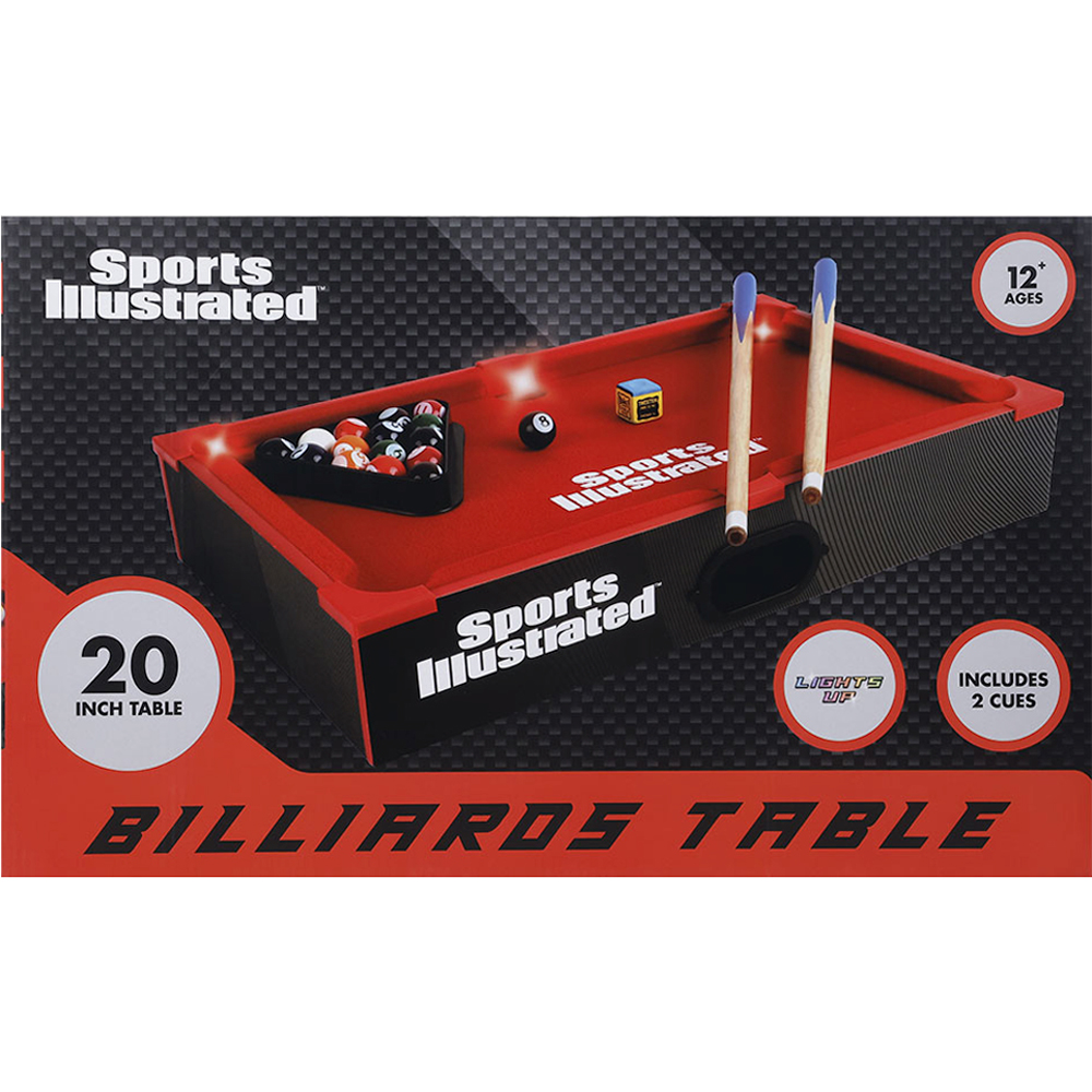 Sports Illustrated™ LED Tabletop Billiards Set 19in