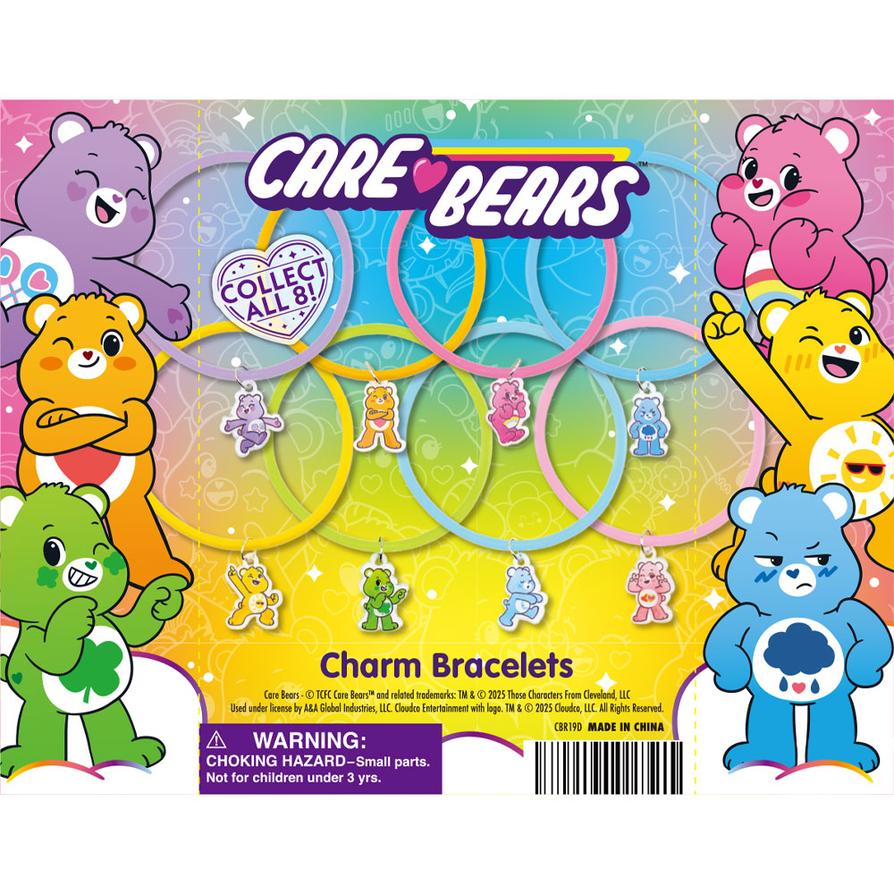 Care Bears™ Jelly Bracelets Display Card