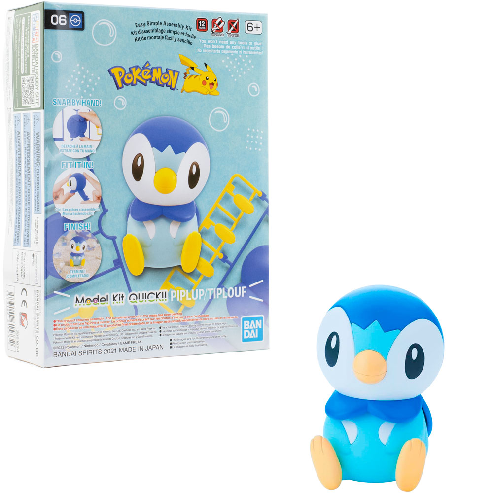 Pokemon Model Kit Quick Piplup