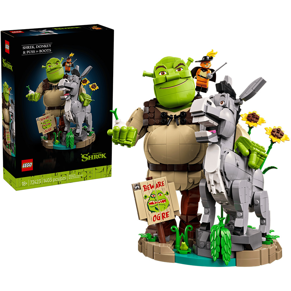 LEGO® Shrek Donkey & Puss in Boots