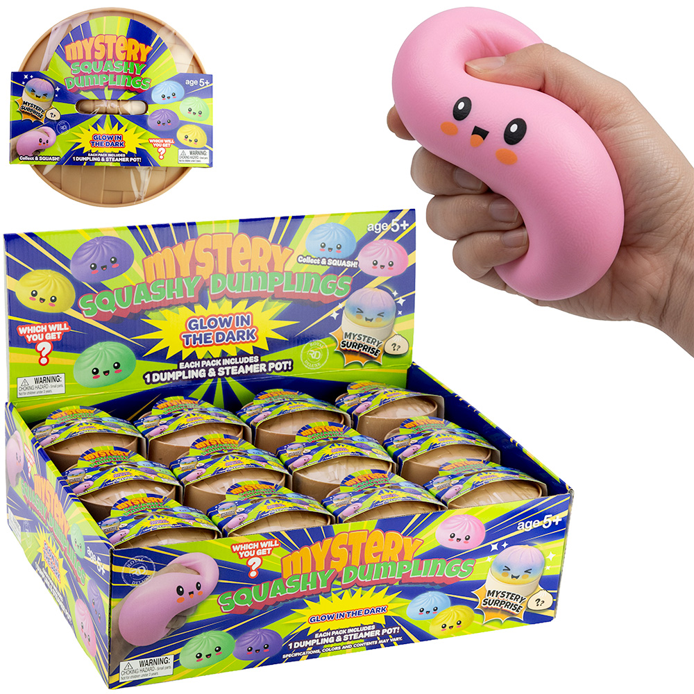 Squishy Glow in the Dark Mystery Dumplings 3.54in (24pcs)