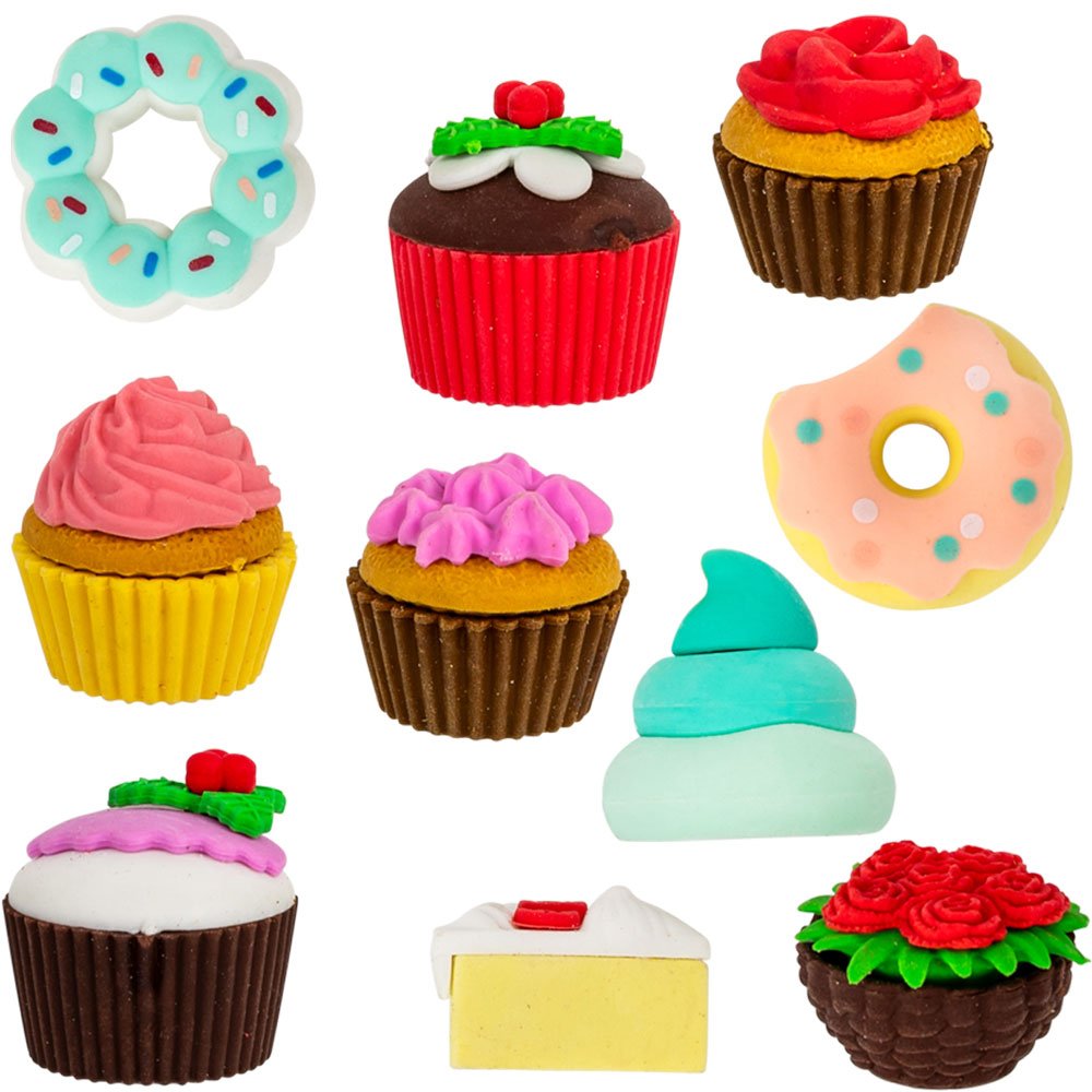 Sweet Treat Erasers in 1.1in Capsules (250pcs)