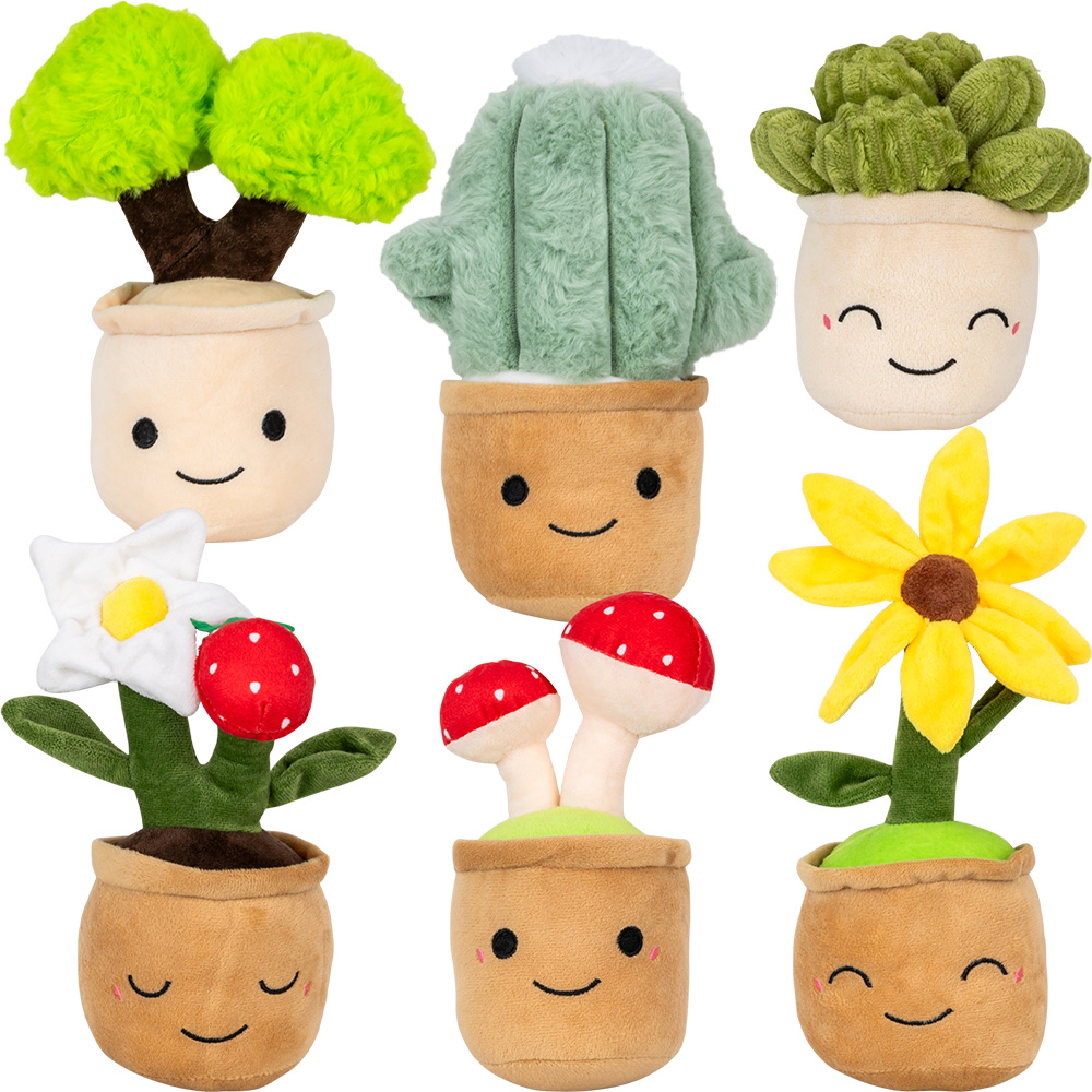 Plant Plush 5in-8in Asst V2