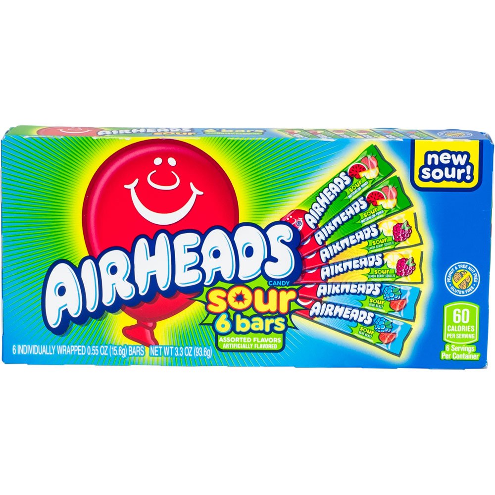 Airheads®  Singles Sours Theater Box Assorted (12ct)