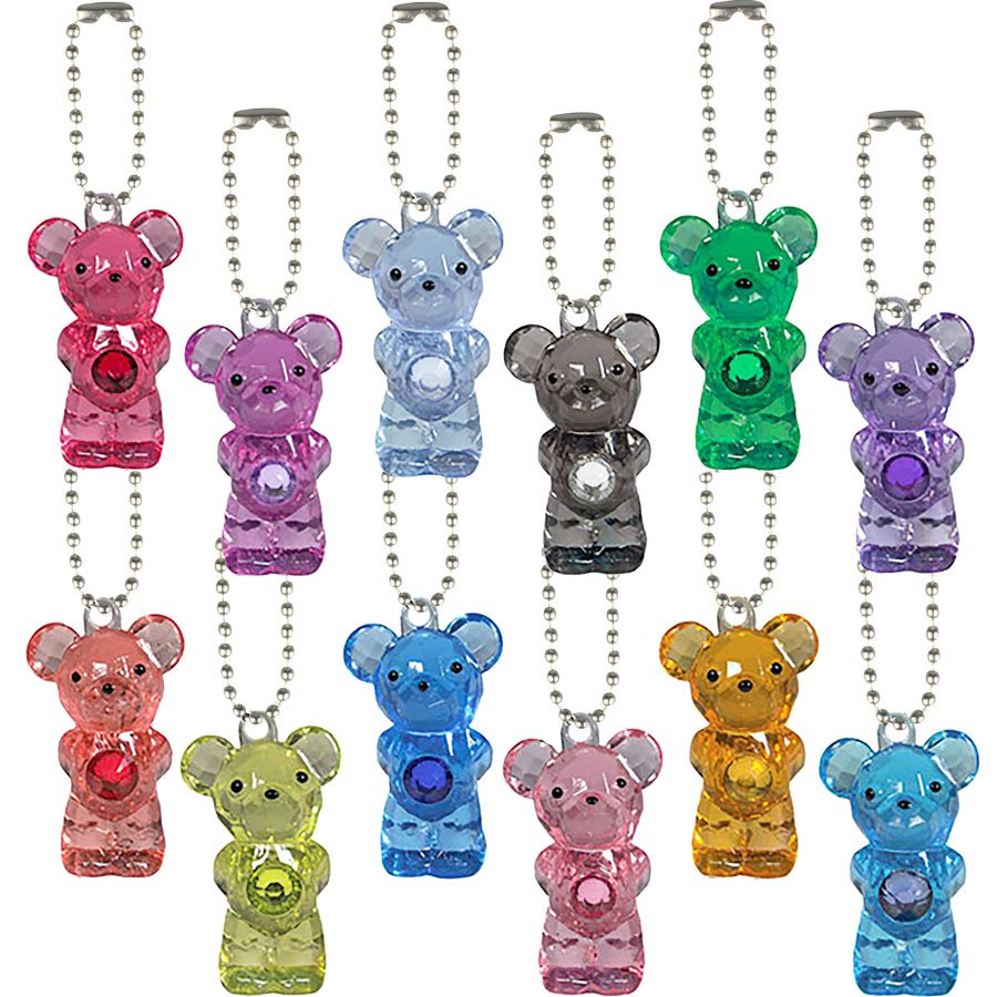 Birthstone Bears Asst (100pcs)